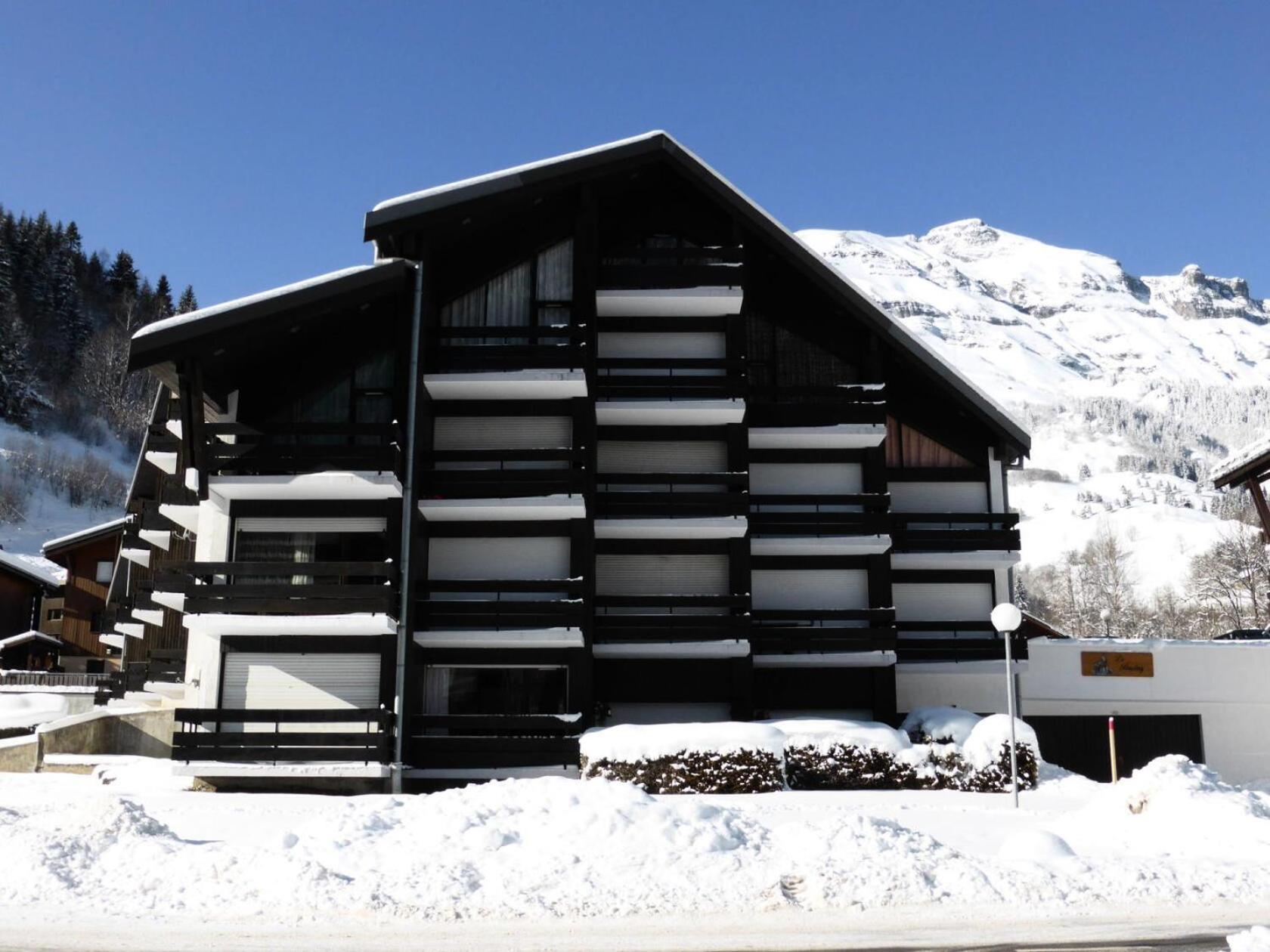 Résidence Le Brulaz - Studio pour 5 Personnes 47 Les Contamines-Montjoie Extérieur photo